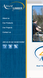 Mobile Screenshot of adamlumber.com